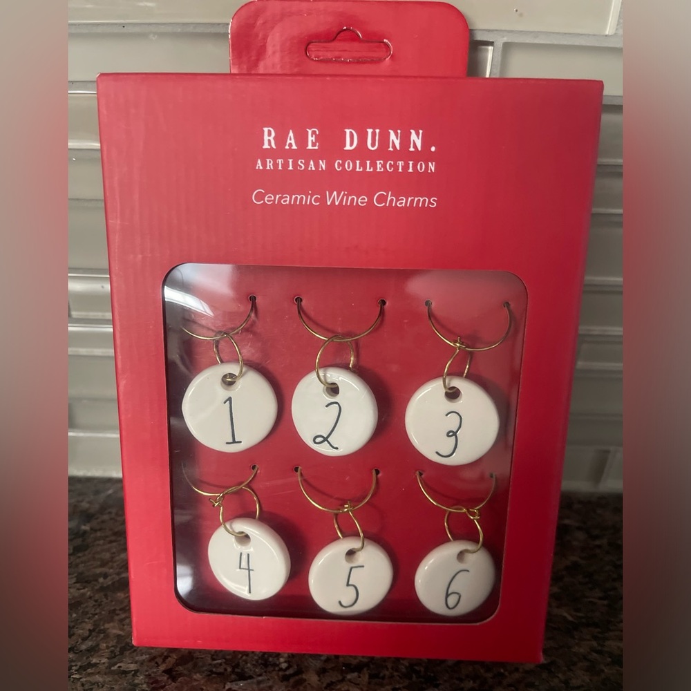 Rae Dunn Wine Charms